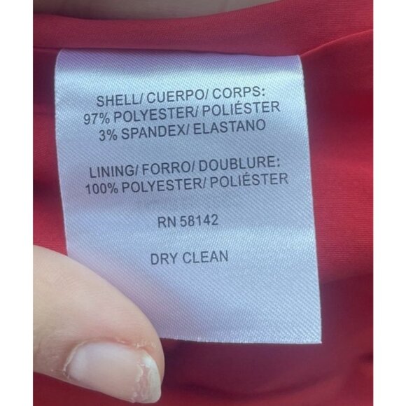 Gal Meets Glam Regina Square Neck Fit & Flare Dress “Venetian Red” 6 NWT - Picture 9 of 11